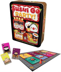 Sushi Go Party komponenter